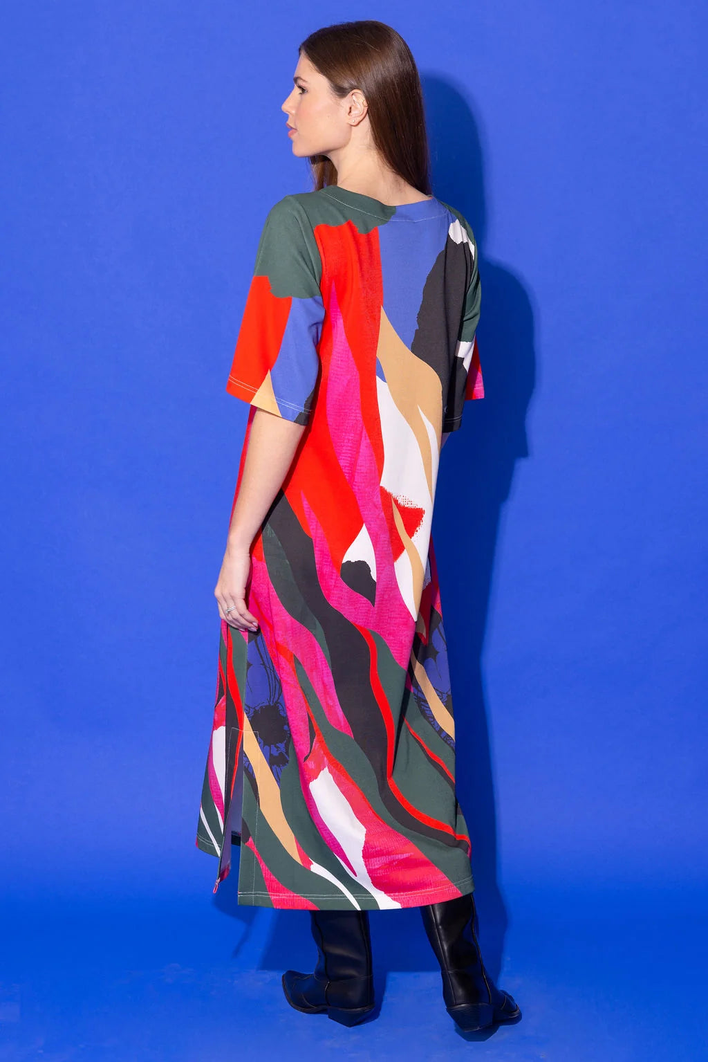 Tilly Dress in Solar Vines