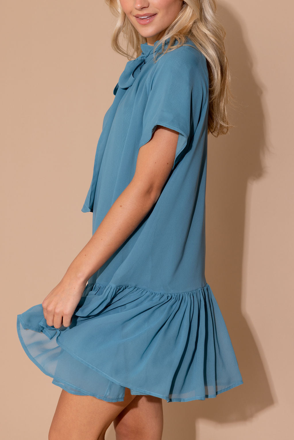 Willa Dress in Santa Fe Blue