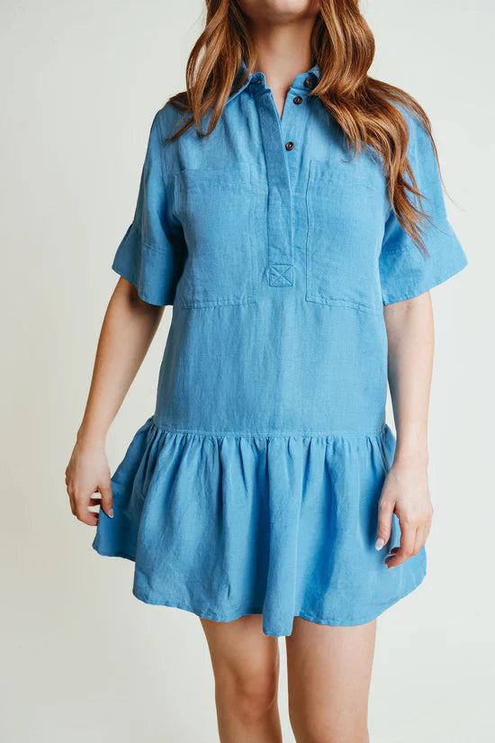 Lola Dress in Blue