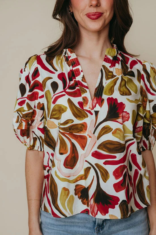 Alix Blouse in Fall Pallet