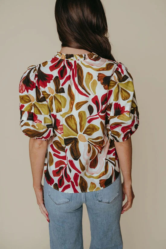 Alix Blouse in Fall Pallet
