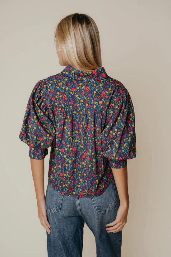 Strahley Top in Ditsy Floral