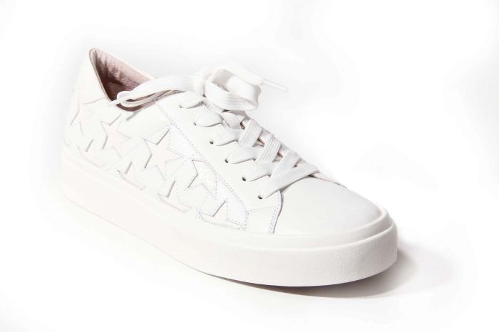 Yolen Sneaker- All White Stars